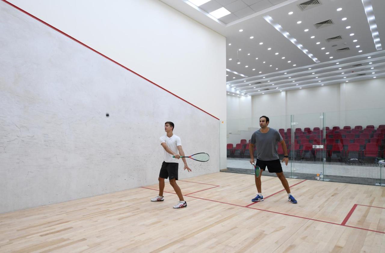 Tolip Gardens Hotel ไคโร ภายนอก รูปภาพ Squash at the 2018 Asian Games
